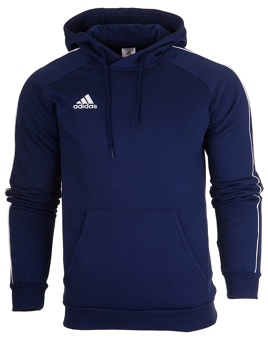 Felpa Con Cappuccio Adidas Core 18 CV3332 – Morbida Cotone Con Tasca A Marsupio