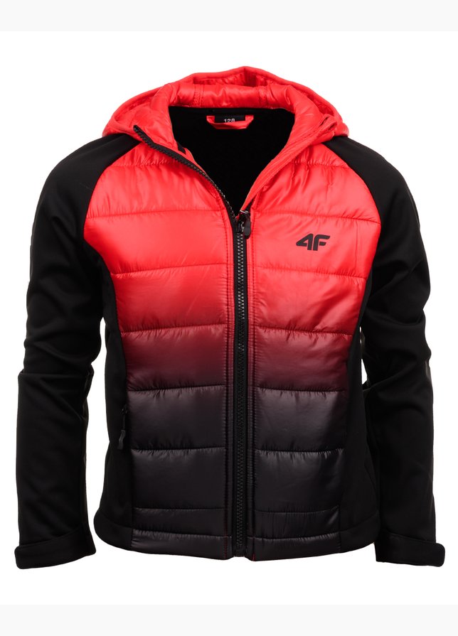 4F Děti Bunda s Kapuci Softshell HJZ21 JSFM002A 21S 4F Děti Bunda s Kapuci Softshell HJZ21 JSFM002A 21S