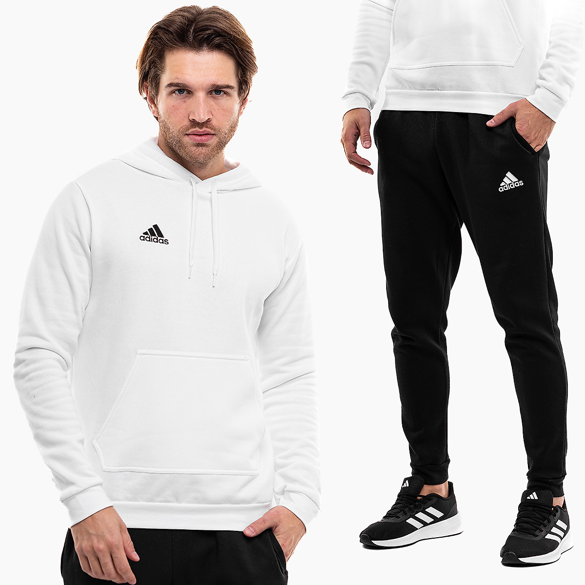 adidas pánské Teplákové soupravy Entrada 22 Hoody HG6302/HB0574