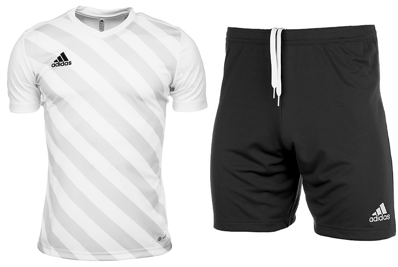 adidas Dětský Sportovní Set Tričko Šortky Entrada 22 Graphic Jersey HF0120/H57502