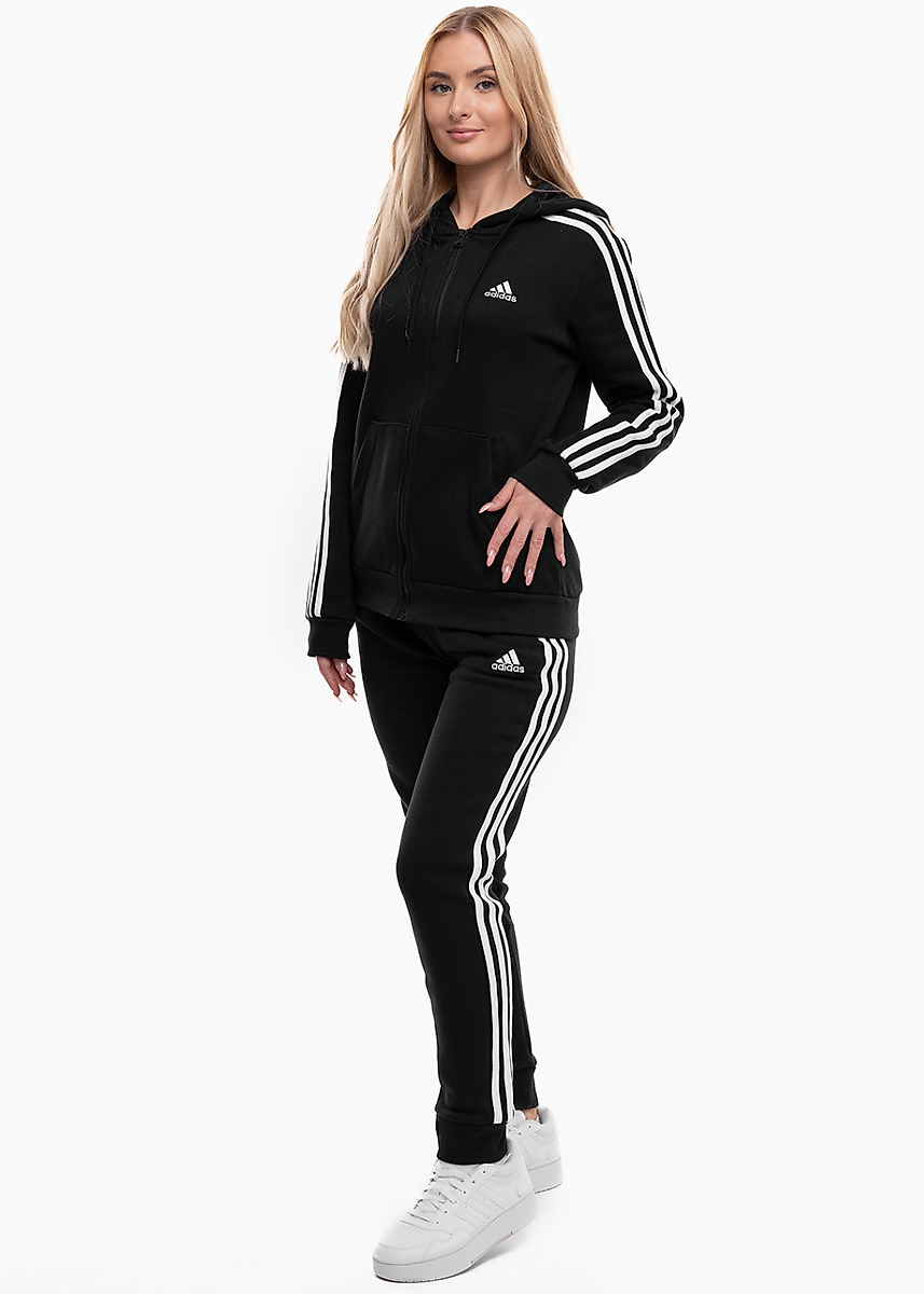 adidas Dámská tepláková souprava Essentials 3-Stripes Full-Zip Fleece HZ5743/HZ5753