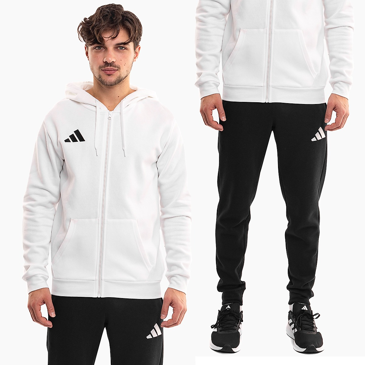 adidas Pánská tepláková souprava Entrada 26 Full Zip Hoody KF5943/JZ9138