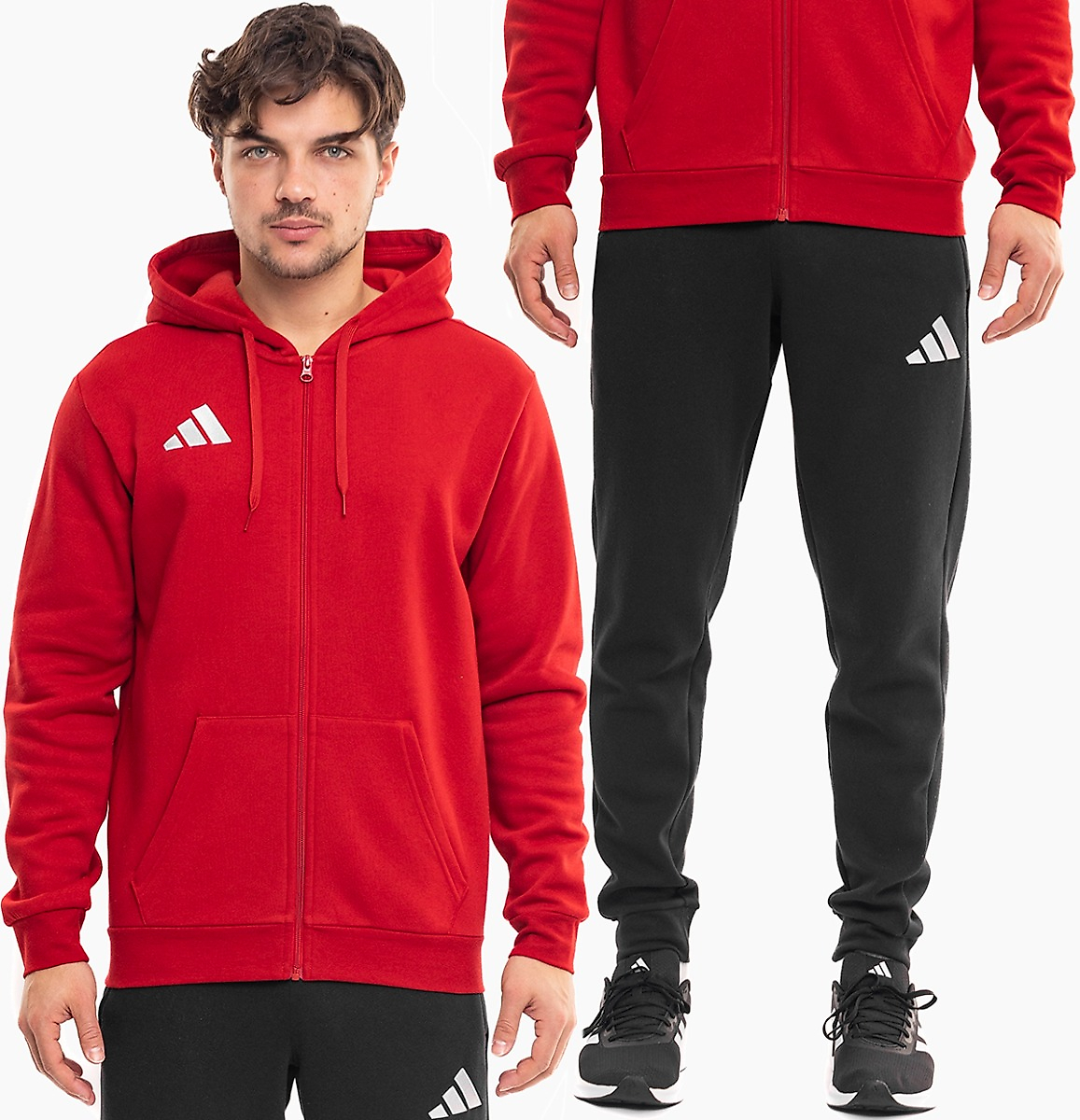 adidas Pánská tepláková souprava Entrada 26 Full Zip Hoody KF5944/JZ9138