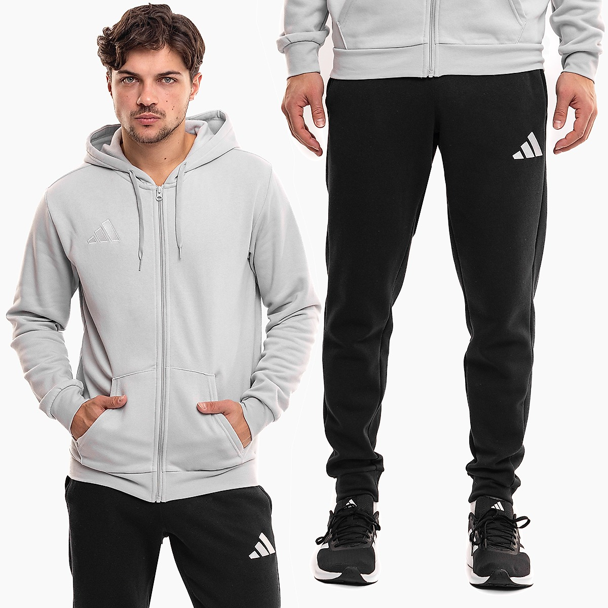 adidas Pánská tepláková souprava Entrada 26 Full Zip Hoody KF5947/JZ9138