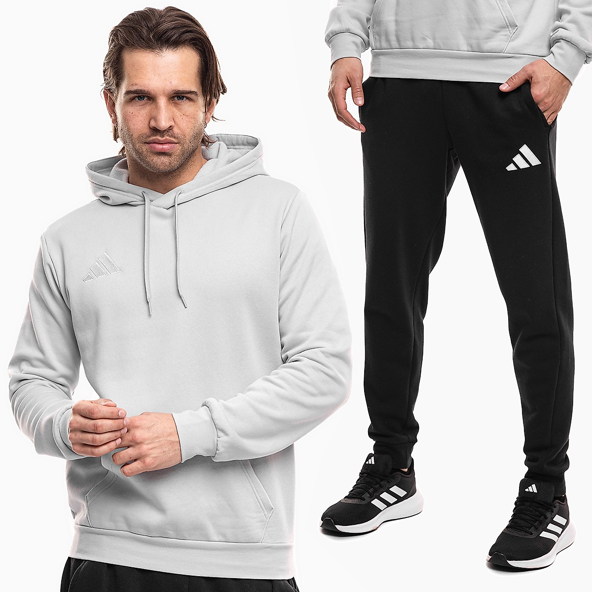 adidas Pánská tepláková souprava Entrada 26 Hoody JZ6578/JZ9138