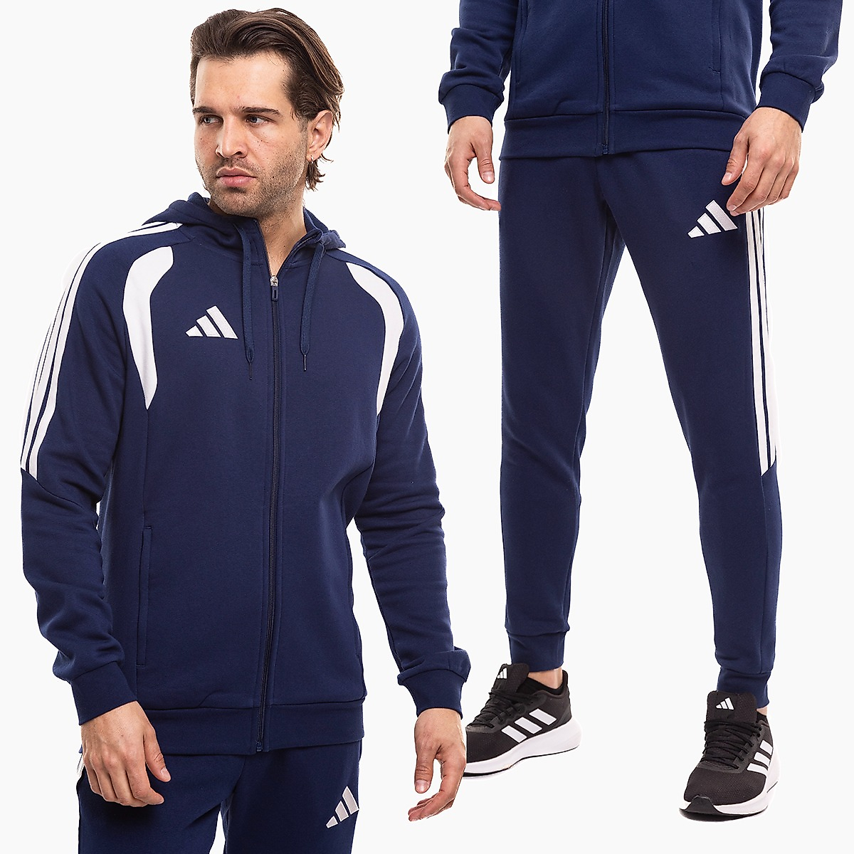 adidas Pánská souprava Tiro 26 League Full Zip Hoodie KF3320/JY7153