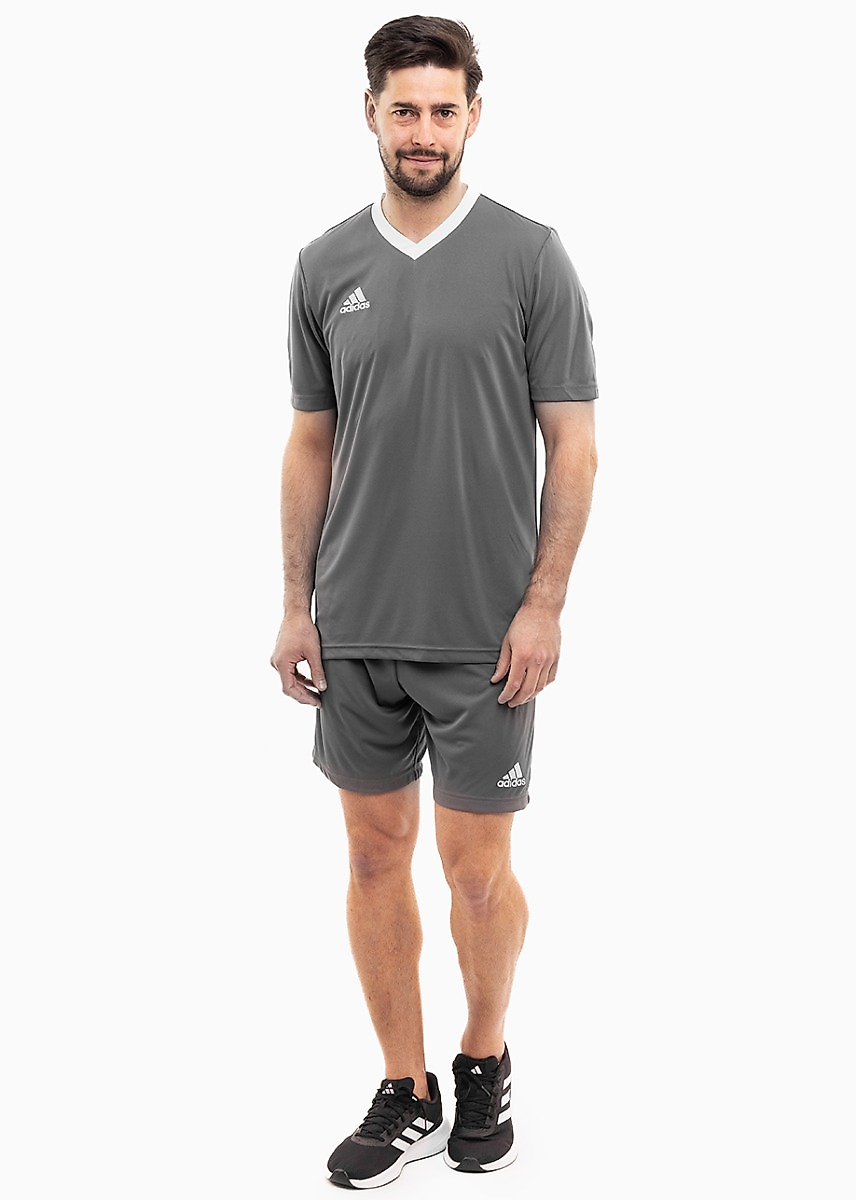 adidas Pánský sportovní set Tričko Šortky Entrada 22 Jsy HE1574/H57505