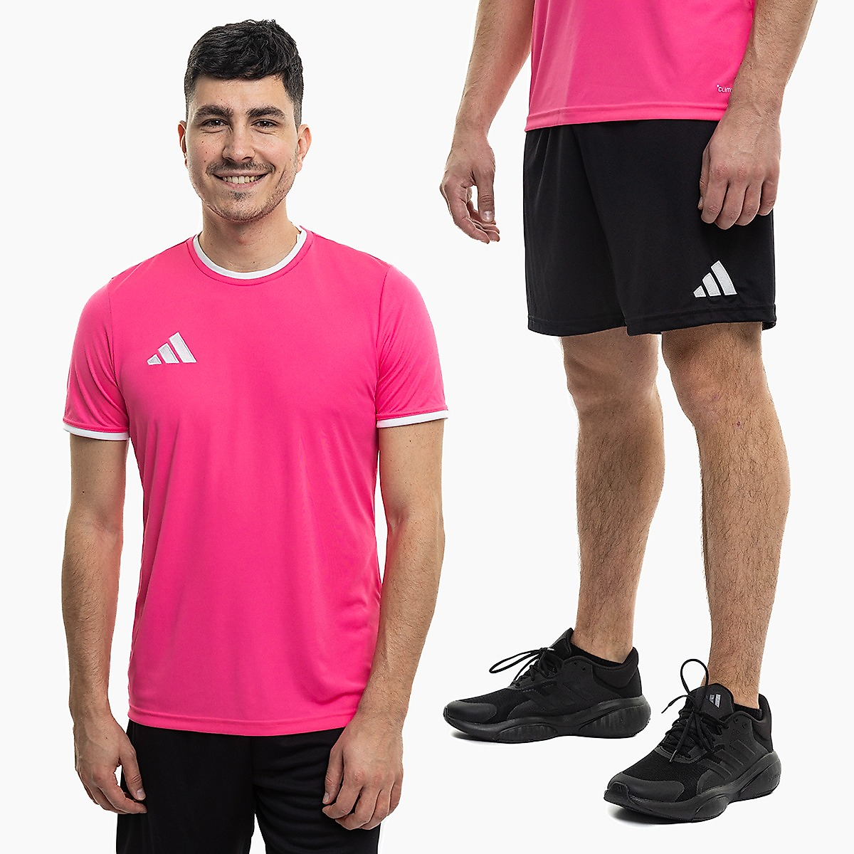 adidas Pánská sportovní souprava dres a šortky Entrada 26 KE9839/JZ2521