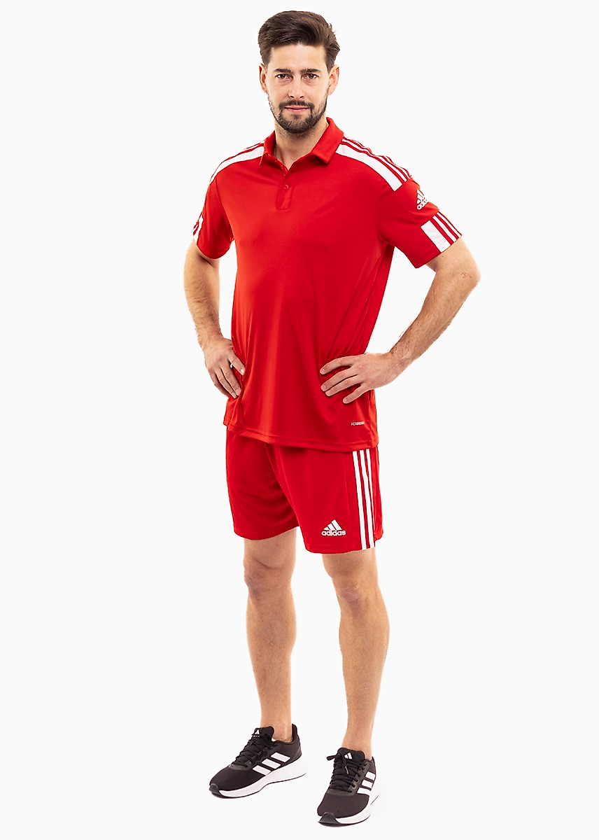 adidas Pánský sportovní set Tričko Šortky Squadra 21 Polo GP6429/GN5771