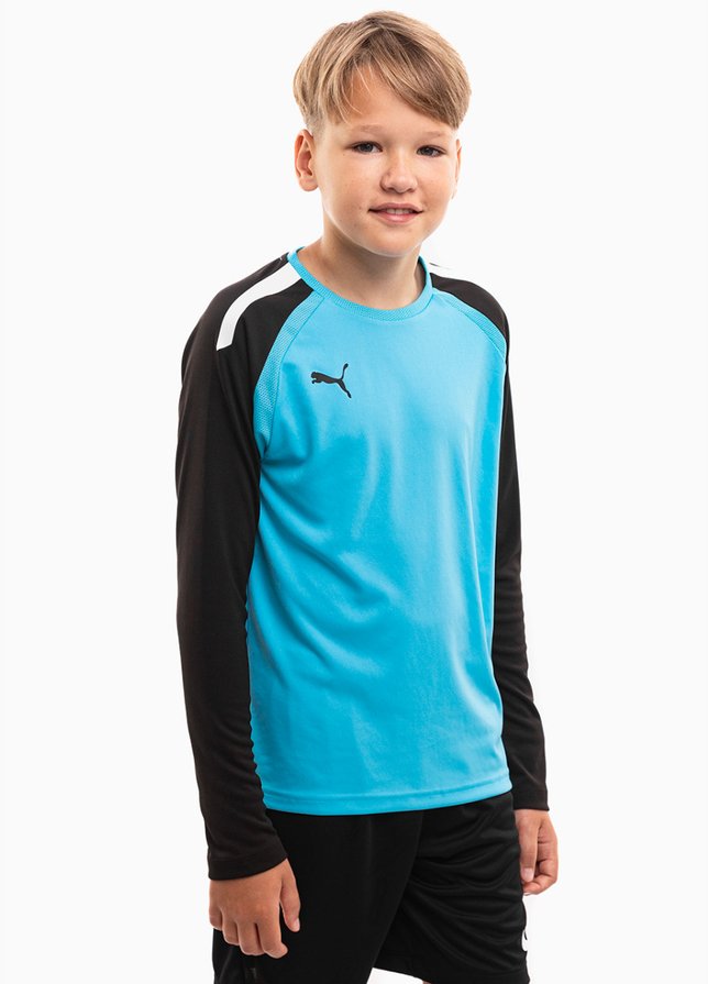 PUMA Dětská brankárská mikina teamPACER GK LS Jersey 704939 40 PUMA Dětská brankárská mikina teamPACER GK LS Jersey 704939 40