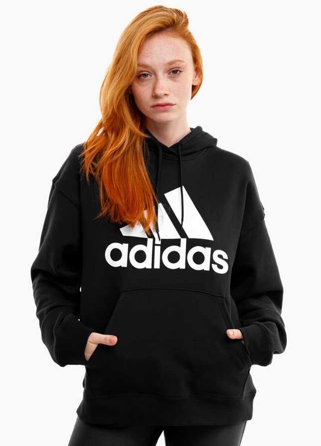 adidas Dámská mikina Essentials Big Logo Oversized French Terry Hoodie HR4934 adidas Dámská mikina Essentials Big Logo Oversized French Terry Hoodie HR4934