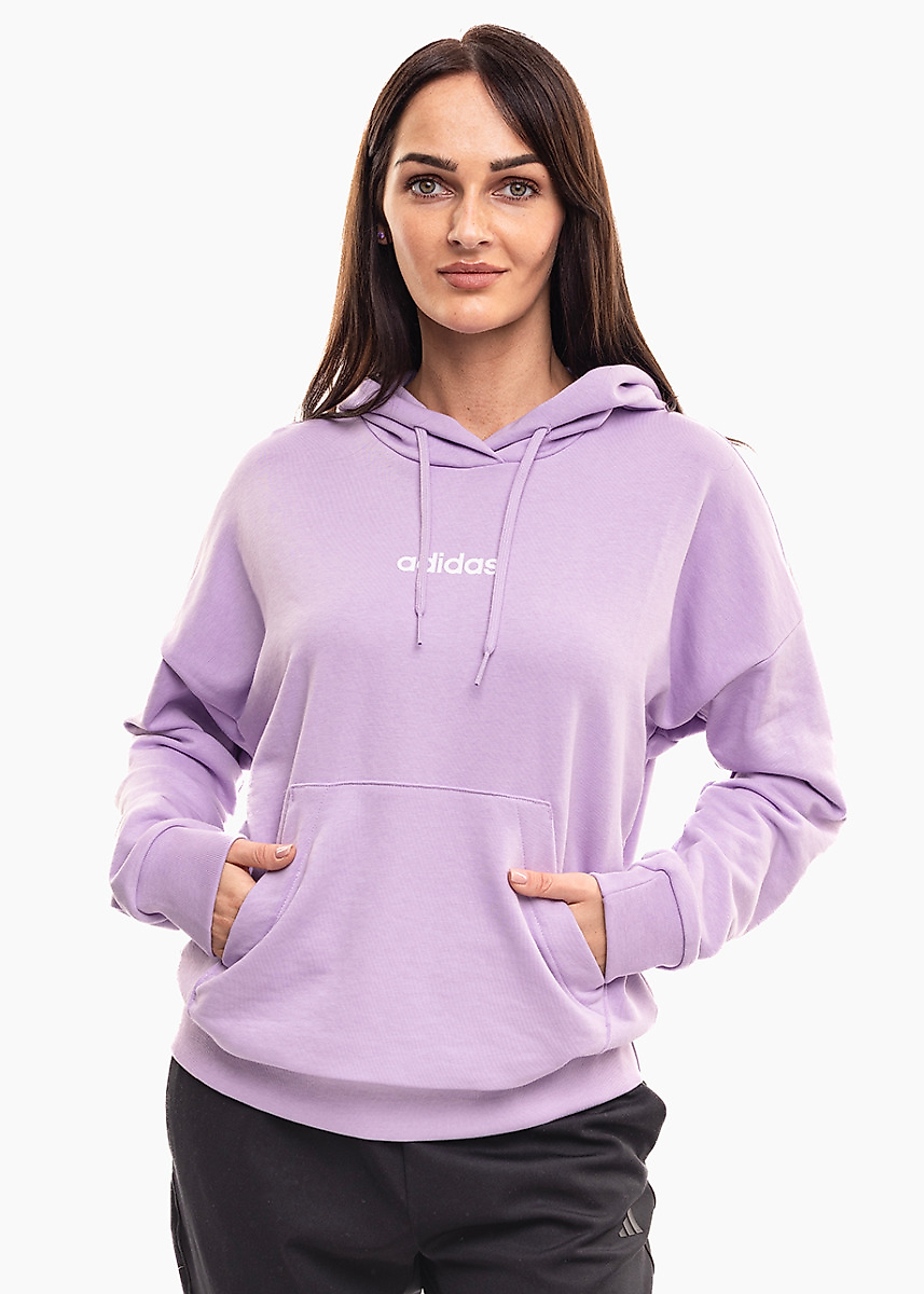 adidas Dámská mikina Essentials Linear French Terry Hoodie JY0036