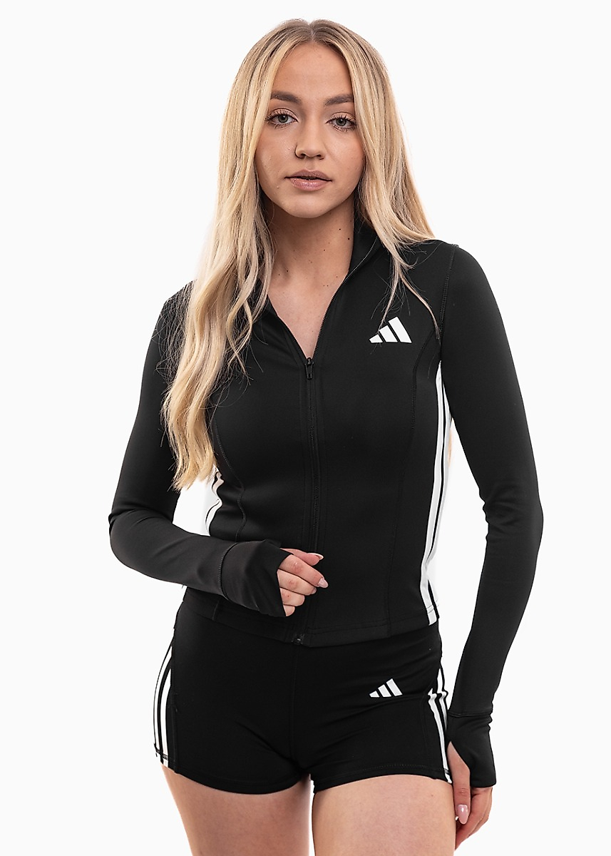 adidas Dámská mikina Workout Essentials 3-Stripes Zip Through KB7843