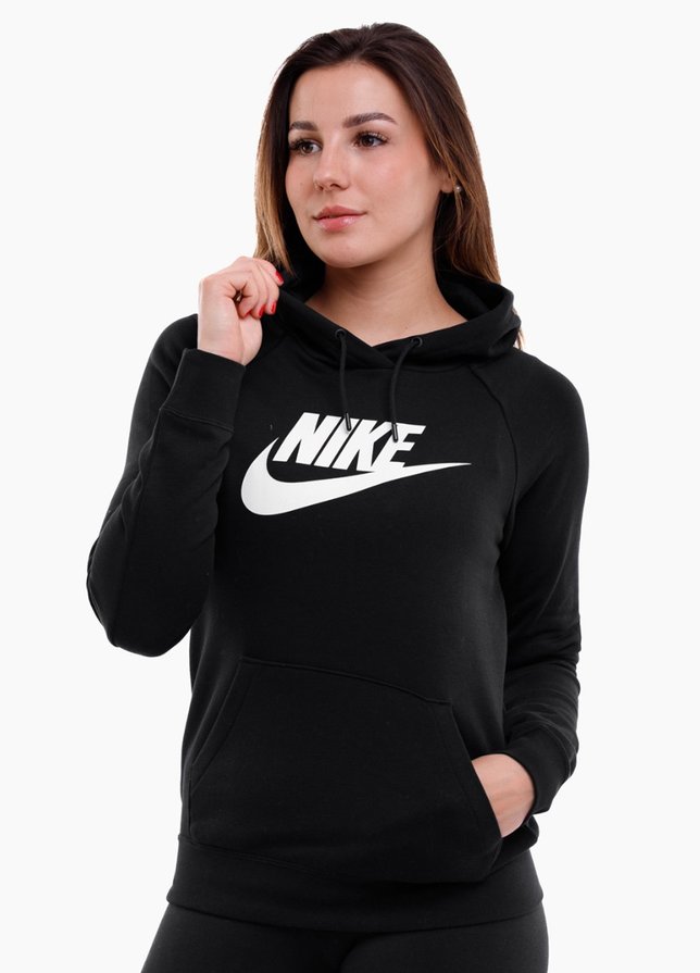 Nike Dámská mikina W Essential Hoodie PO HBR BV4126 010 Nike Dámská mikina W Essential Hoodie PO HBR BV4126 010