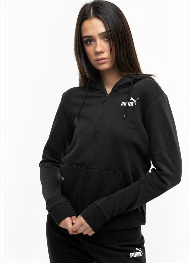 PUMA Dámská mikina ESS Small Logo Full-Zip Hoodie 586811 01 PUMA Dámská mikina ESS Small Logo Full-Zip Hoodie 586811 01