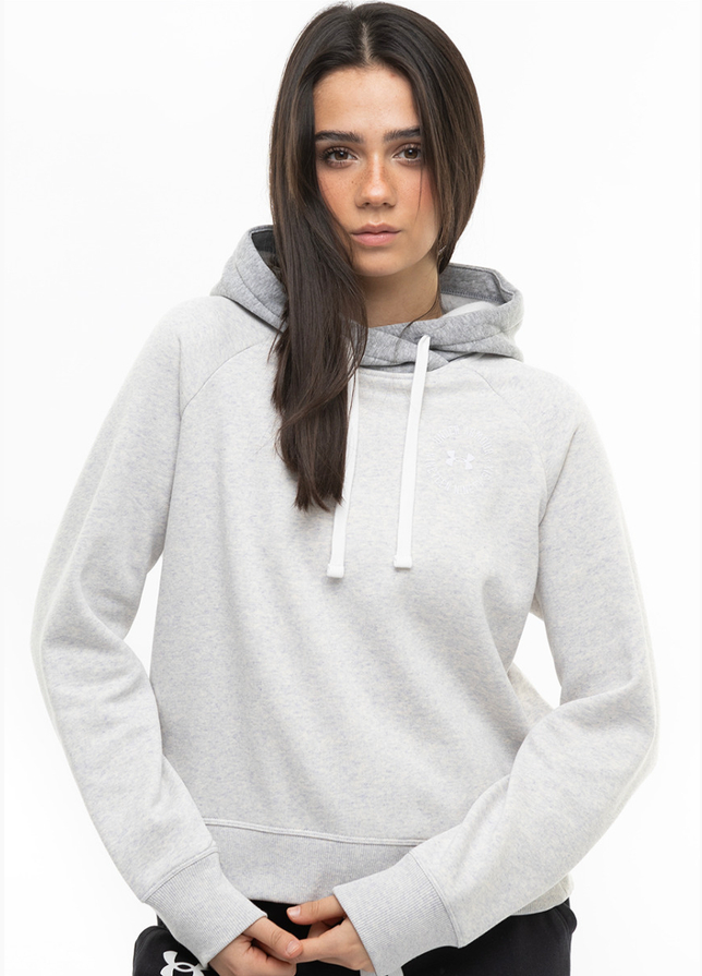 Under Armour dámská mikina Rival Fleece CB Hoodie 1373031 014 Under Armour dámská mikina Rival Fleece CB Hoodie 1373031 014
