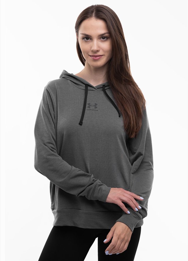 Under Armour Mikina s Kapucí Dámské Rival Terry Hoodie 1369855 010 Under Armour Mikina s Kapucí Dámské Rival Terry Hoodie 1369855 010