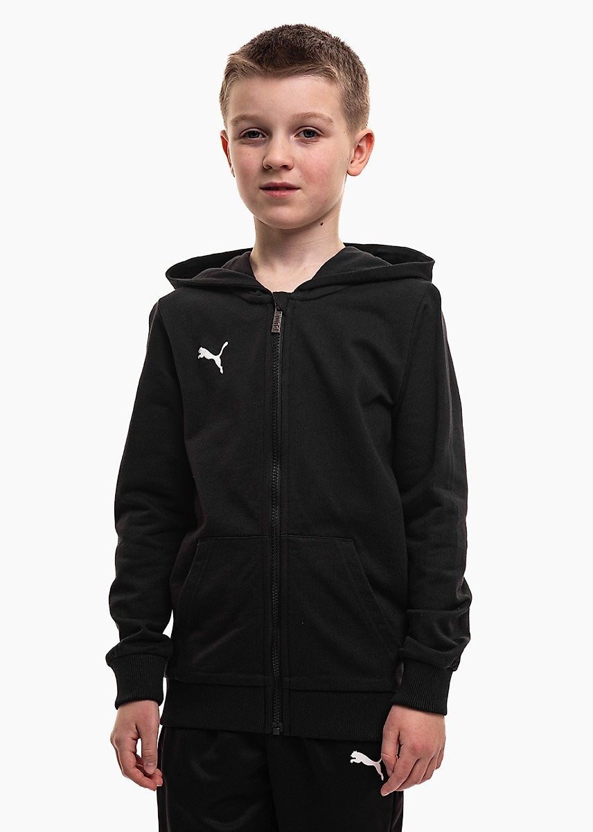 Puma Dětská mikina teamGoal Casuals Hooded 658596 03