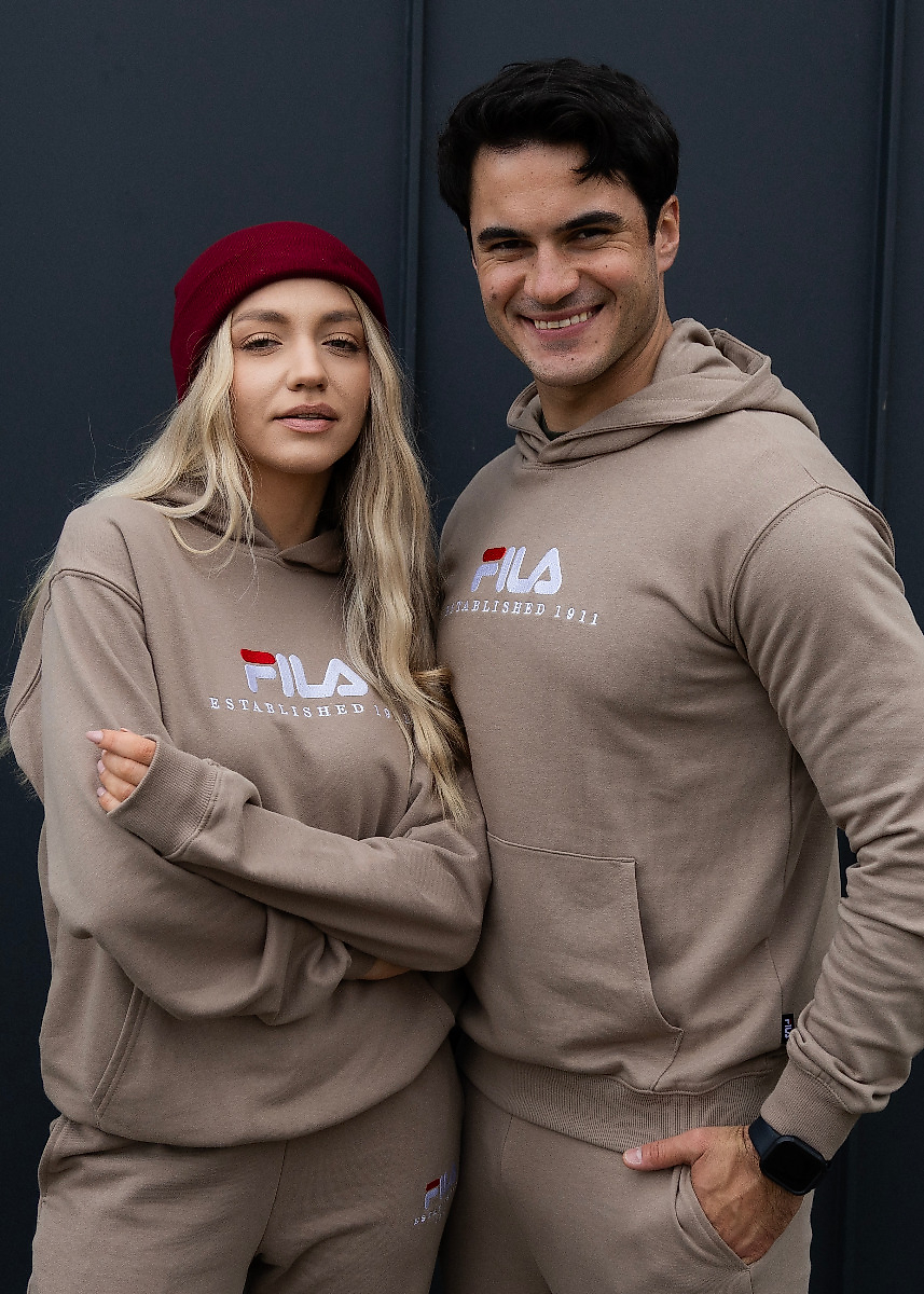 Fila Unisex mikina Valsera beżowa FAU0227 70008