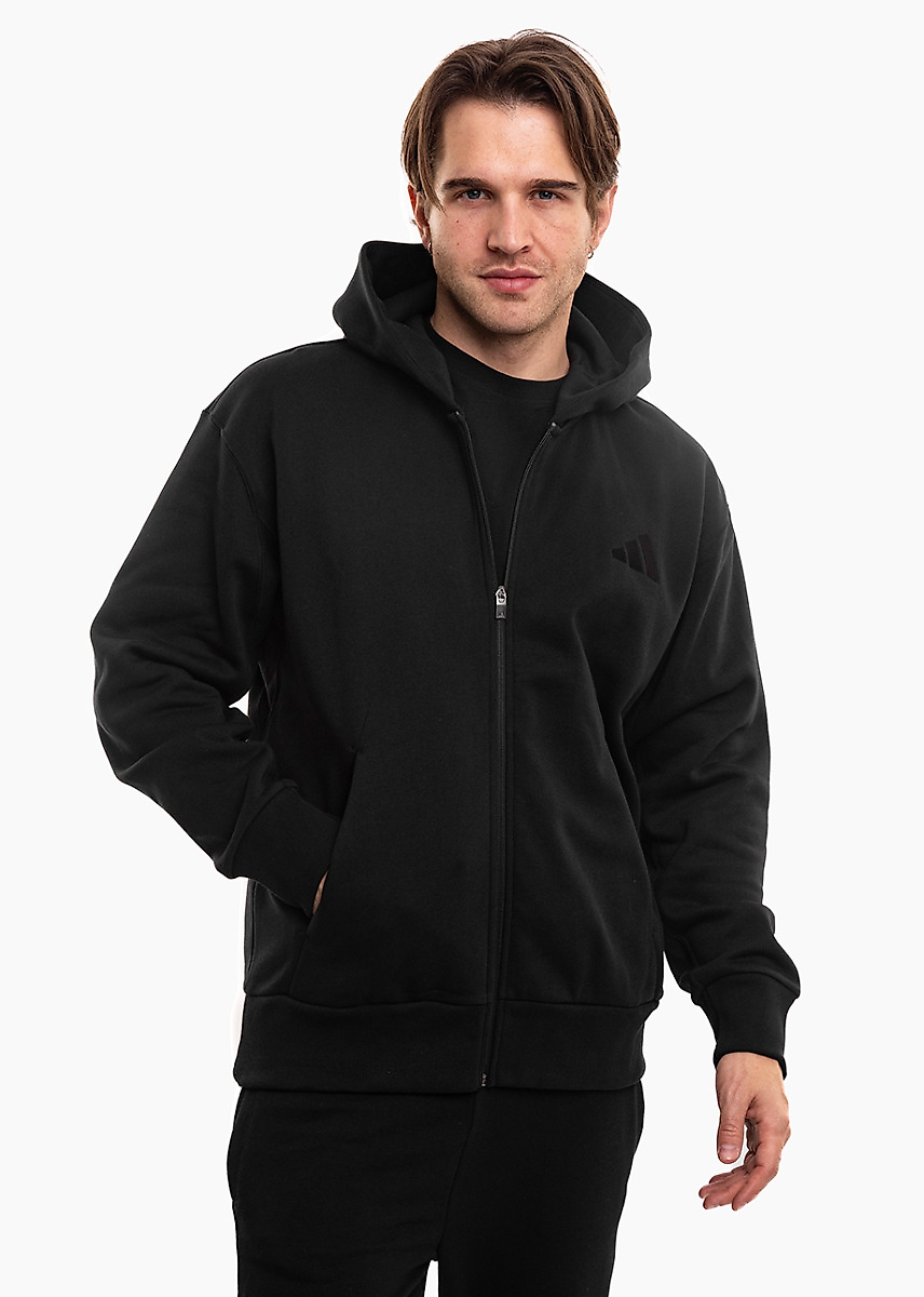 adidas Pánská mikina All Szn Fleece Full-Zip Hoodie IX1249