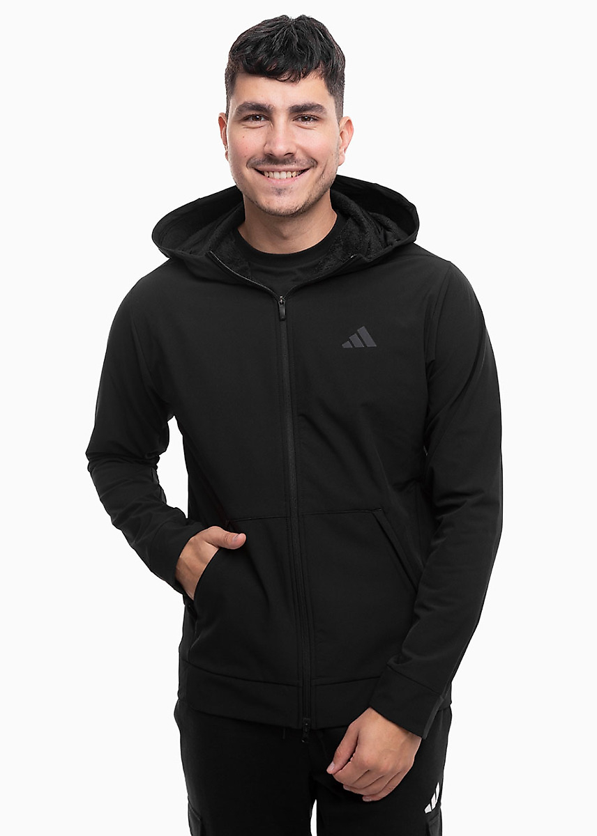 adidas Pánská mikina Designed for Training COLD.RDY Full-Zip Hoodie IN5607