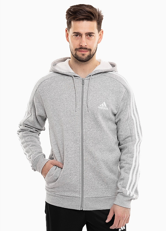 adidas Pánská mikina Essentials Fleece 3-Stripes Full-Zip IJ6479 adidas Pánská mikina Essentials Fleece 3-Stripes Full-Zip IJ6479
