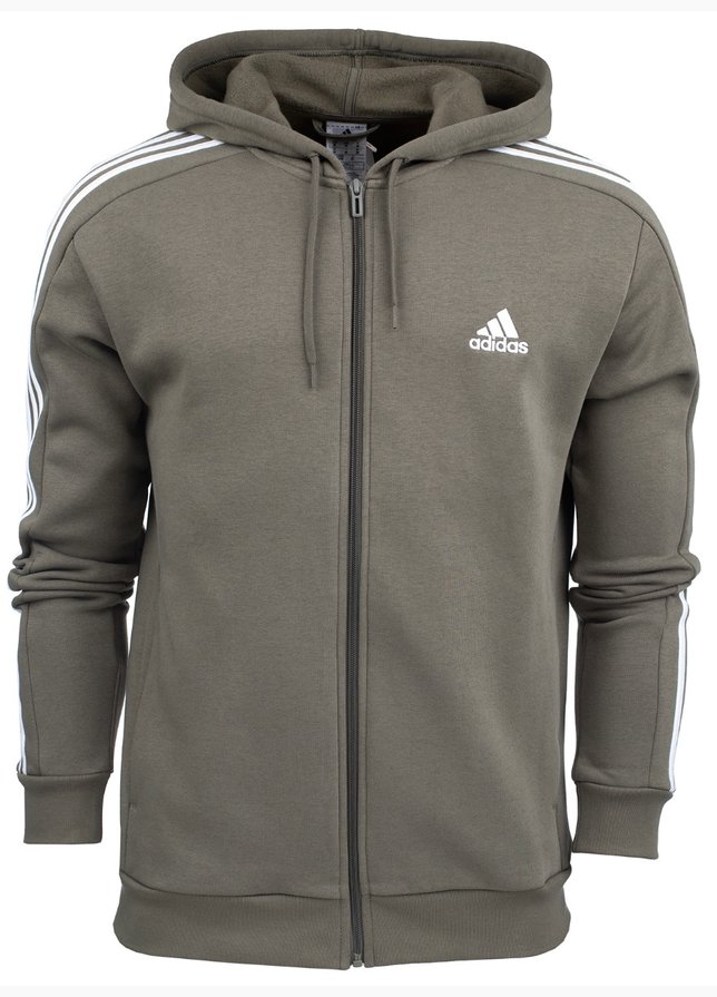 adidas Pánská mikina Essentials Fleece 3-Stripes Full-Zip IJ6492 EUR L OUTLET adidas Pánská mikina Essentials Fleece 3-Stripes Full-Zip IJ6492 EUR L OUTLET