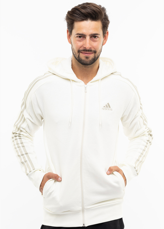 adidas Pánská mikina Essentials French Terry 3-Stripes Full-Zip Hoodie IS1373 adidas Pánská mikina Essentials French Terry 3-Stripes Full-Zip Hoodie IS1373