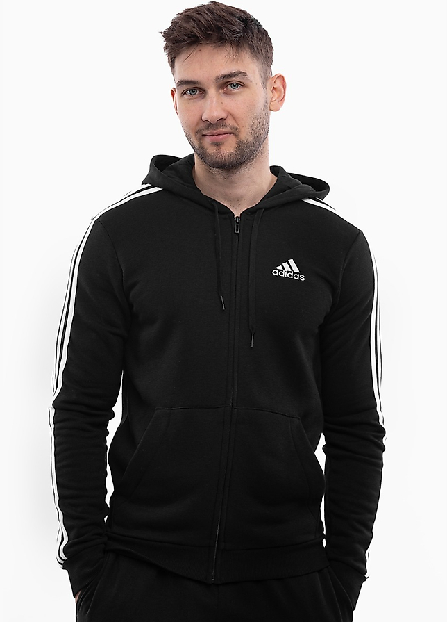 adidas Mikina s Kapucí Pánské Essentials Full-Zip Hoodie GK9051 adidas Mikina s Kapucí Pánské Essentials Full-Zip Hoodie GK9051