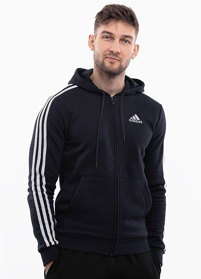 adidas Mikina s Kapucí Pánské Essentials Full-Zip Hoodie GK9053 adidas Mikina s Kapucí Pánské Essentials Full-Zip Hoodie GK9053