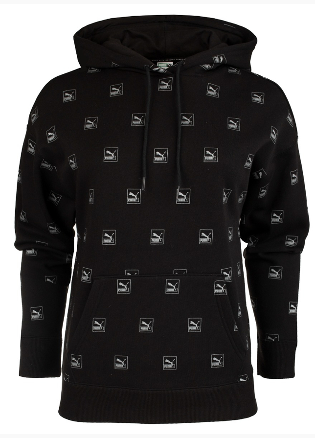 PUMA Dámská mikina Brand Love AOP Hoodie FL 535706 01 PUMA Dámská mikina Brand Love AOP Hoodie FL 535706 01