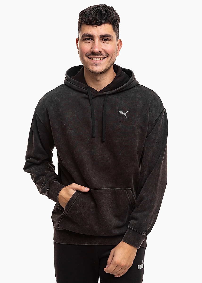 PUMA Pánská mikina ESS Elevated Relaxed Wash Hoodie 688049 01
