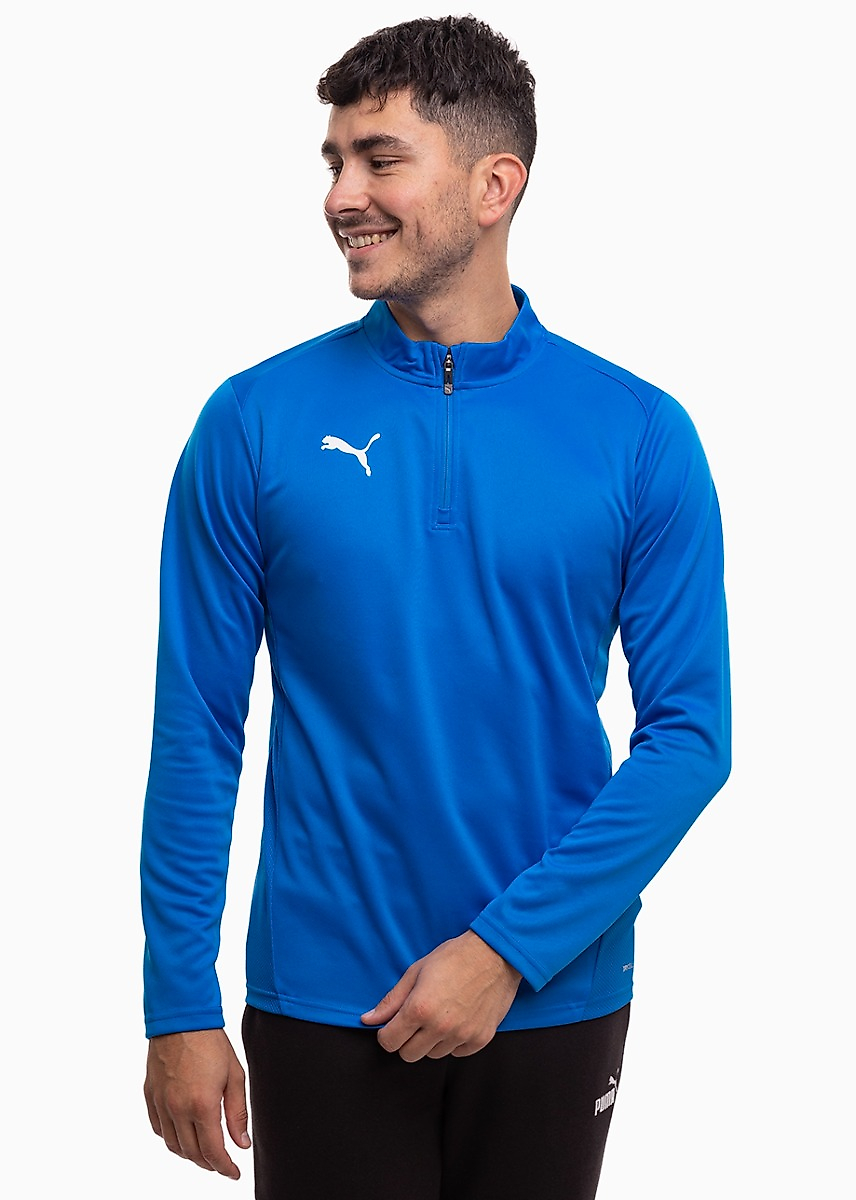 PUMA Pánská mikina TeamGoal Training 1/4 Zip Top 658629 02