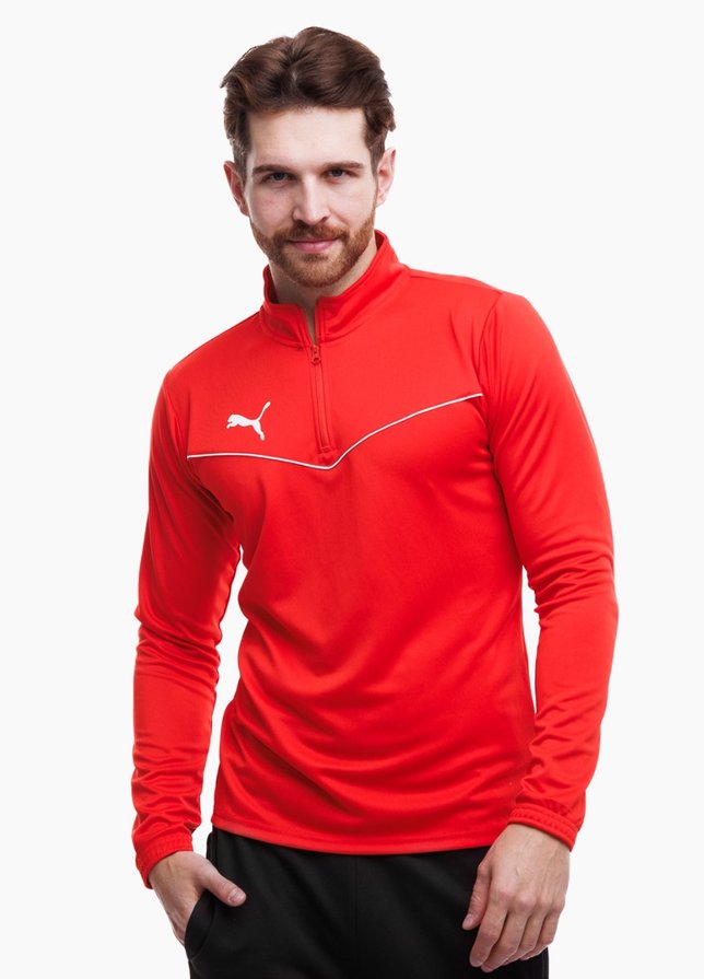 PUMA Pánské Mikina teamRISE 1/4 Zip Top 657394 01 PUMA Pánské Mikina teamRISE 1/4 Zip Top 657394 01