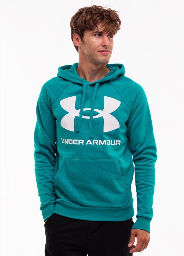 Under Armour Pánská mikina Rival Fleece Big Logo HD 1357093 722 Under Armour Pánská mikina Rival Fleece Big Logo HD 1357093 722