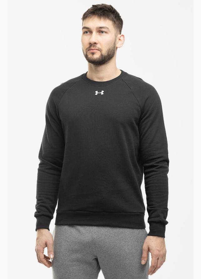Under Armour Pánská mikina Rival Fleece Crew 1379755 001 Under Armour Pánská mikina Rival Fleece Crew 1379755 001