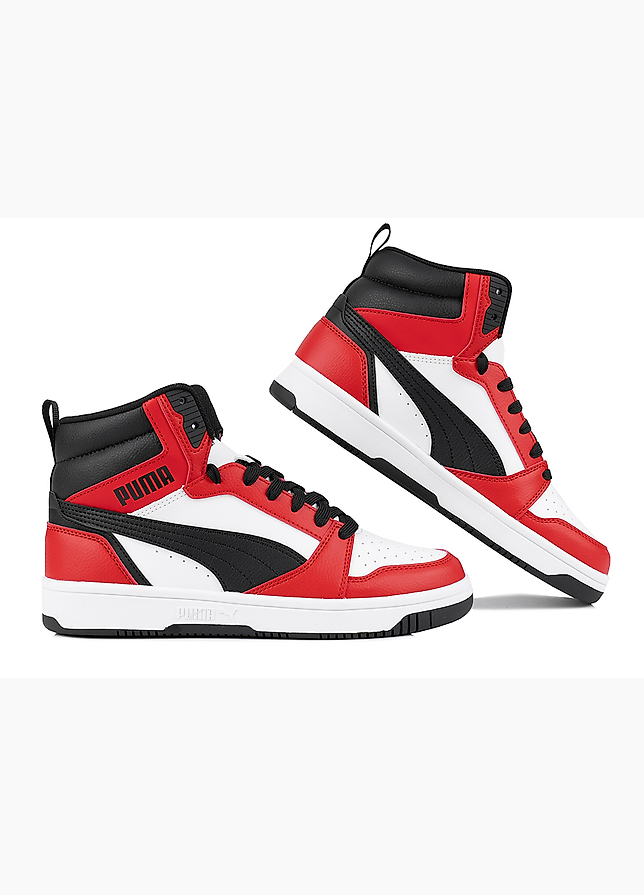 PUMA Dětské boty Rebound V6 Mid 393831 03 PUMA Dětské boty Rebound V6 Mid 393831 03
