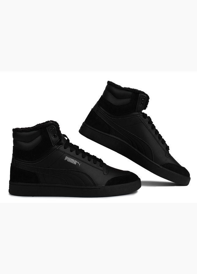 PUMA Pánské boty Shuffle Mid Fur Flat 387609 01 PUMA Pánské boty Shuffle Mid Fur Flat 387609 01
