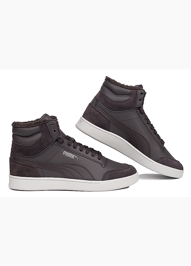 PUMA Pánské boty Shuffle Mid Fur Flat 387609 03 PUMA Pánské boty Shuffle Mid Fur Flat 387609 03