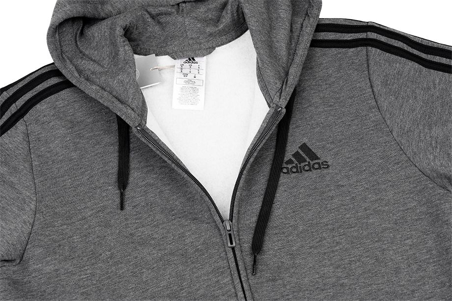 adidas Mikina s Kapucí Pánské Essentials Full-Zip Hoodie HB0042