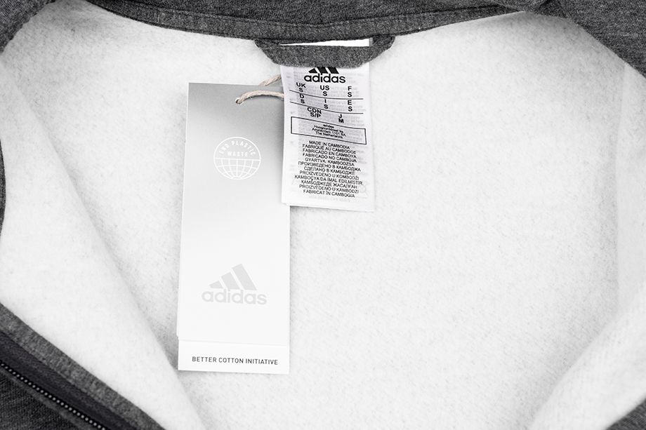 adidas Mikina s Kapucí Pánské Essentials Full-Zip Hoodie HB0042