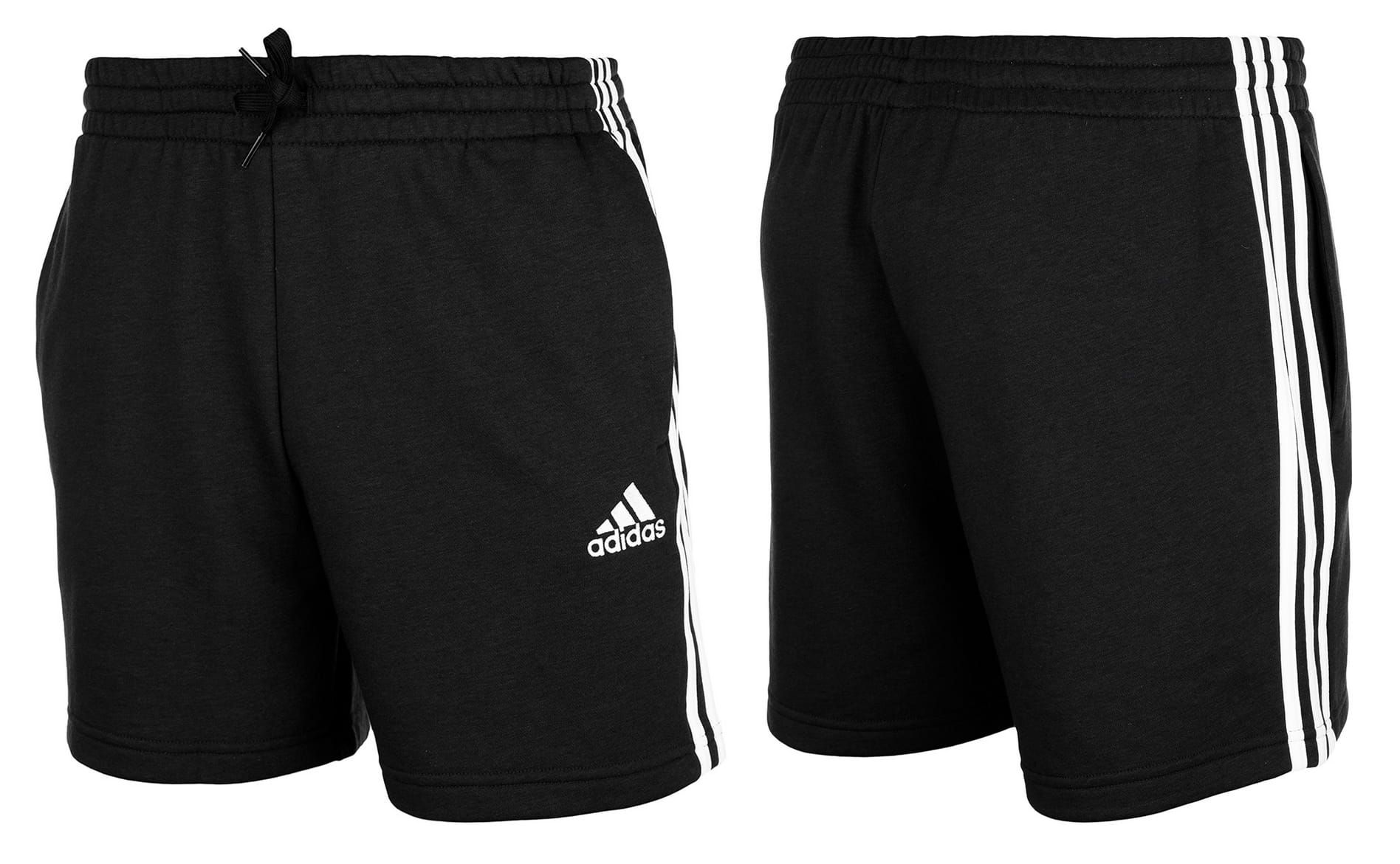 adidas Šortky Pánské Essentials French Terry 3-Stripes Shorts GK9597