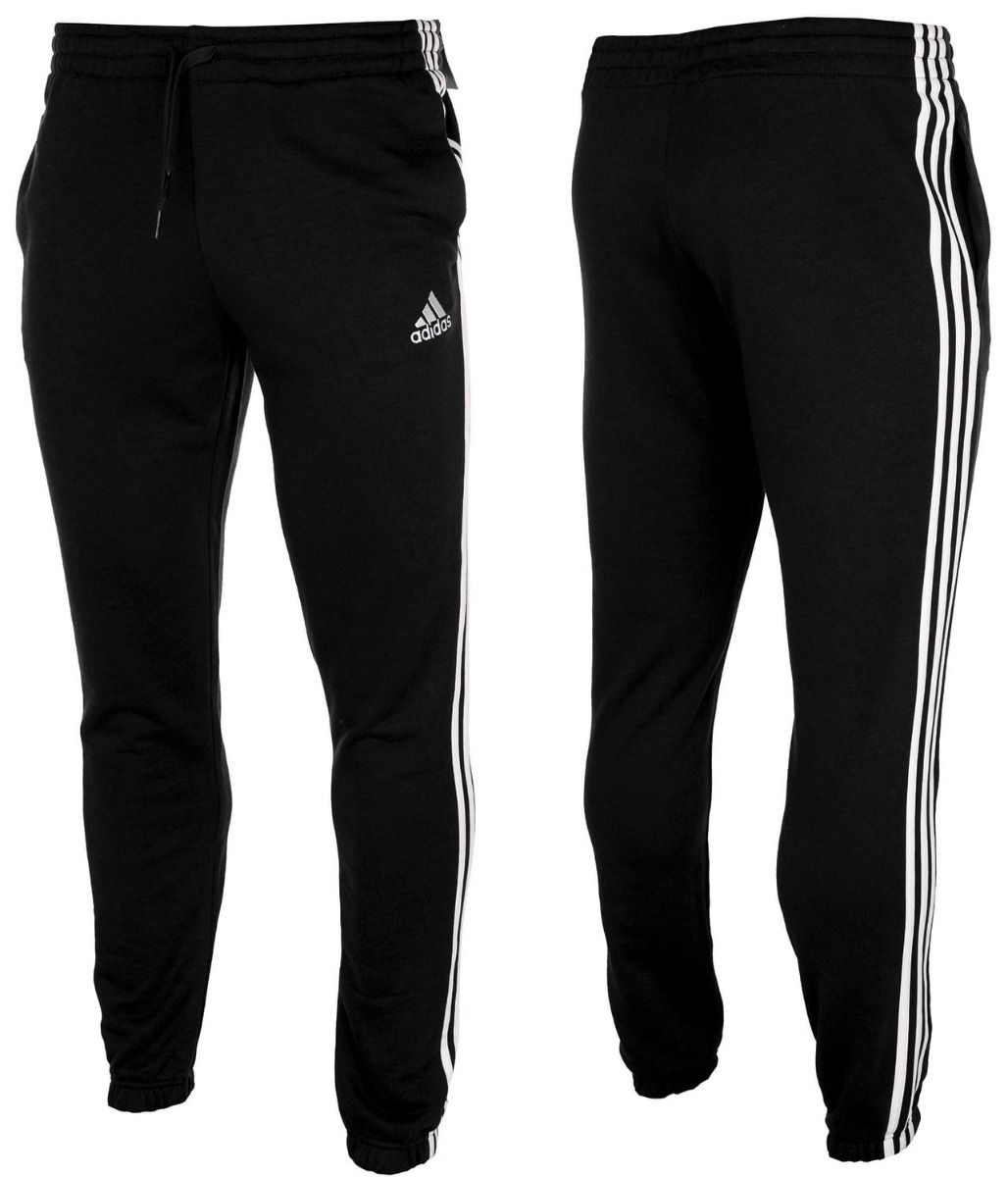 adidas Pánské Kalhoty Essentials Tapered Elastic Cuff 3 Stripes Pant GK8829