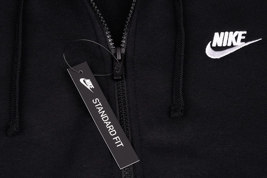 Nike pánské mikina Club Hoodie FZ BB BV2645 010