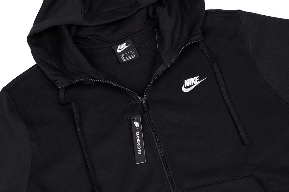 Nike pánské mikina Club Hoodie FZ BB BV2645 010