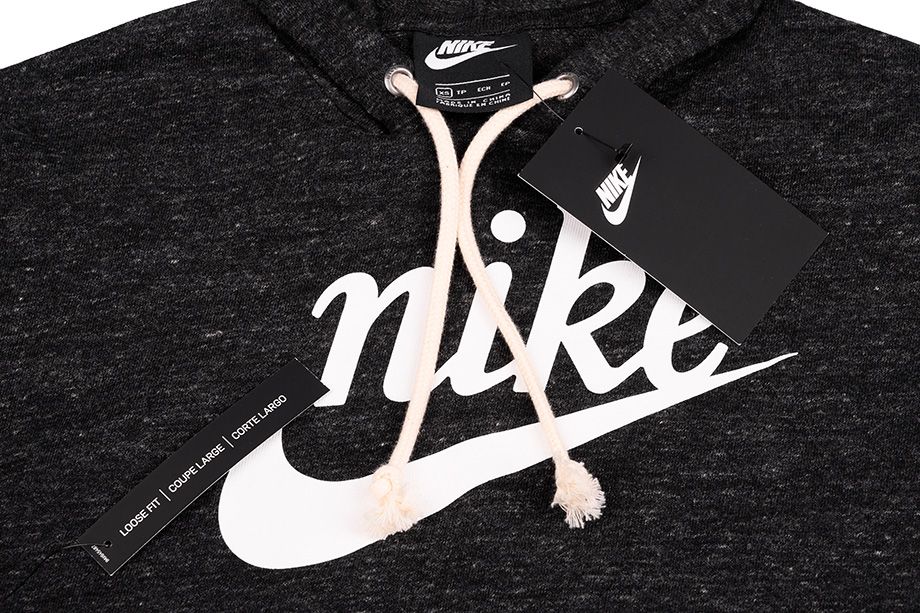 Nike Mikina s Kapucí Dámské Gym Vintage Hoodie Hbr CJ1691 010