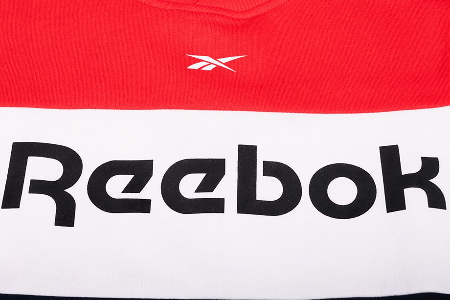 Reebok Mikina pánské Linear Logo Fleece Crew FS8473