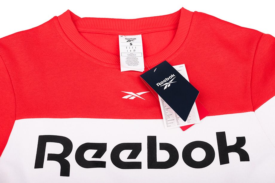 Reebok Mikina pánské Linear Logo Fleece Crew FS8473