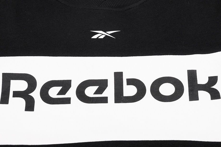 Reebok Mikina pánské Linear Logo Fleece Crew FU3116