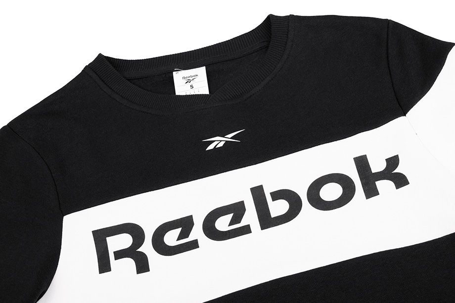 Reebok Mikina pánské Linear Logo Fleece Crew FU3116